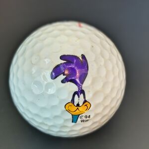 Vintage Spalding 1 Golf Ball 1994 Looney Tunes Road Runner  94WB
